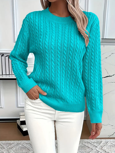 RILEY | CHIC CABLE-KNIT SWEATER