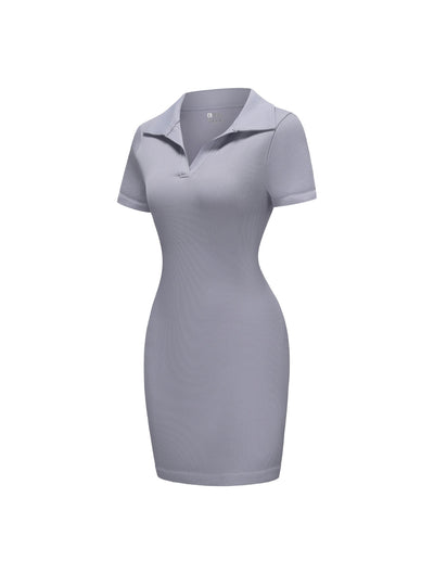 TESS | SCULPTFIT RIBBED MINI DRESS