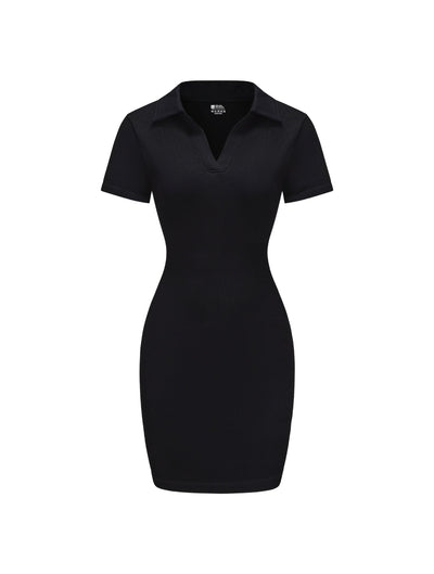 TESS | SCULPTFIT RIBBED MINI DRESS
