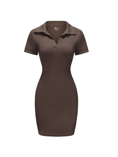 TESS | SCULPTFIT RIBBED MINI DRESS