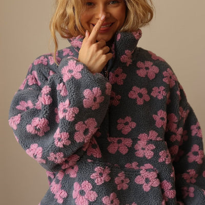 JUNE | COZY FLORAL FLEECE
