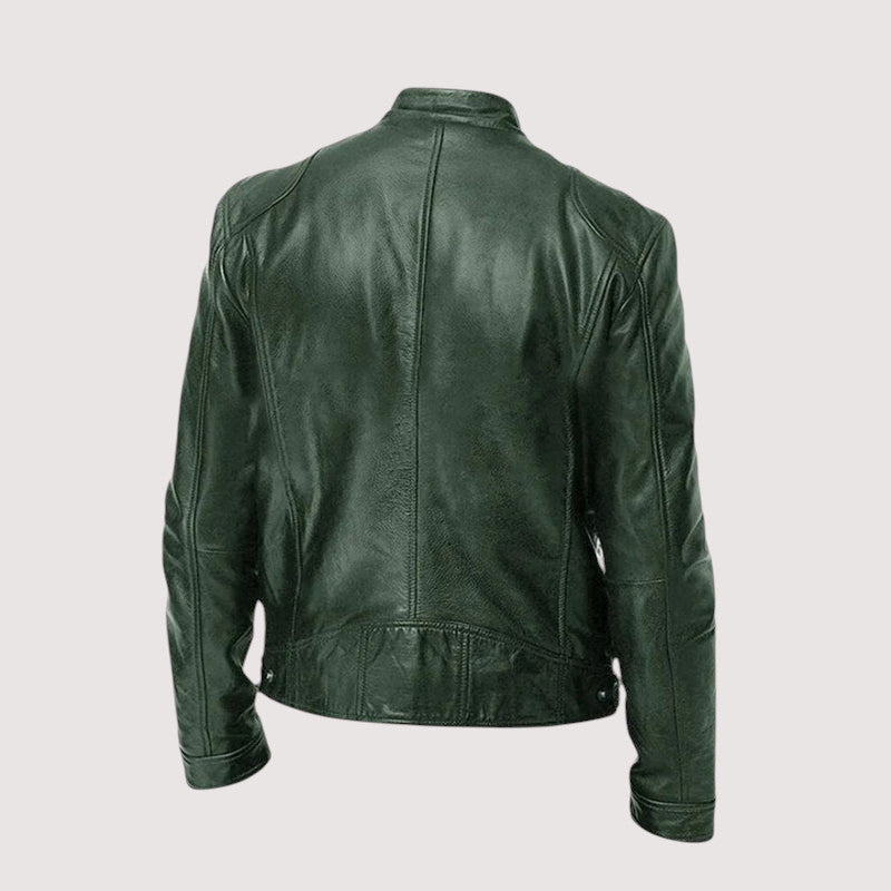 JOHN™ | SLEEK LEATHER JACKET