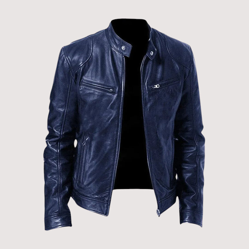 JOHN™ | SLEEK LEATHER JACKET