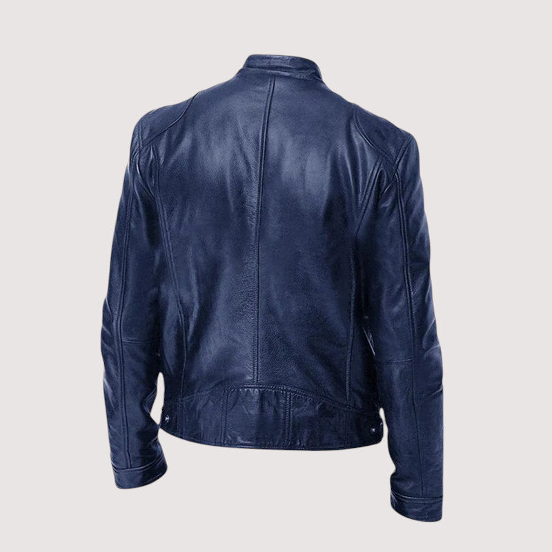 JOHN™ | SLEEK LEATHER JACKET