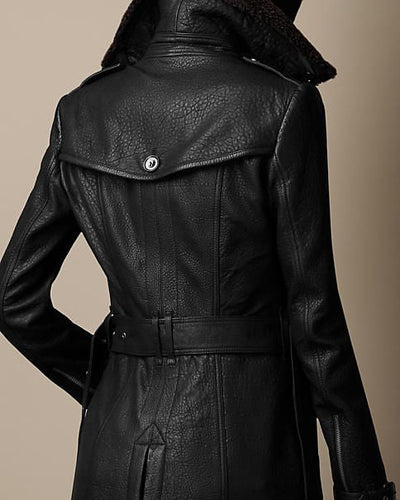SELENE | MIDNIGHT LUXE COAT