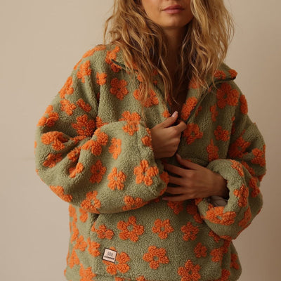JUNE | COZY FLORAL FLEECE