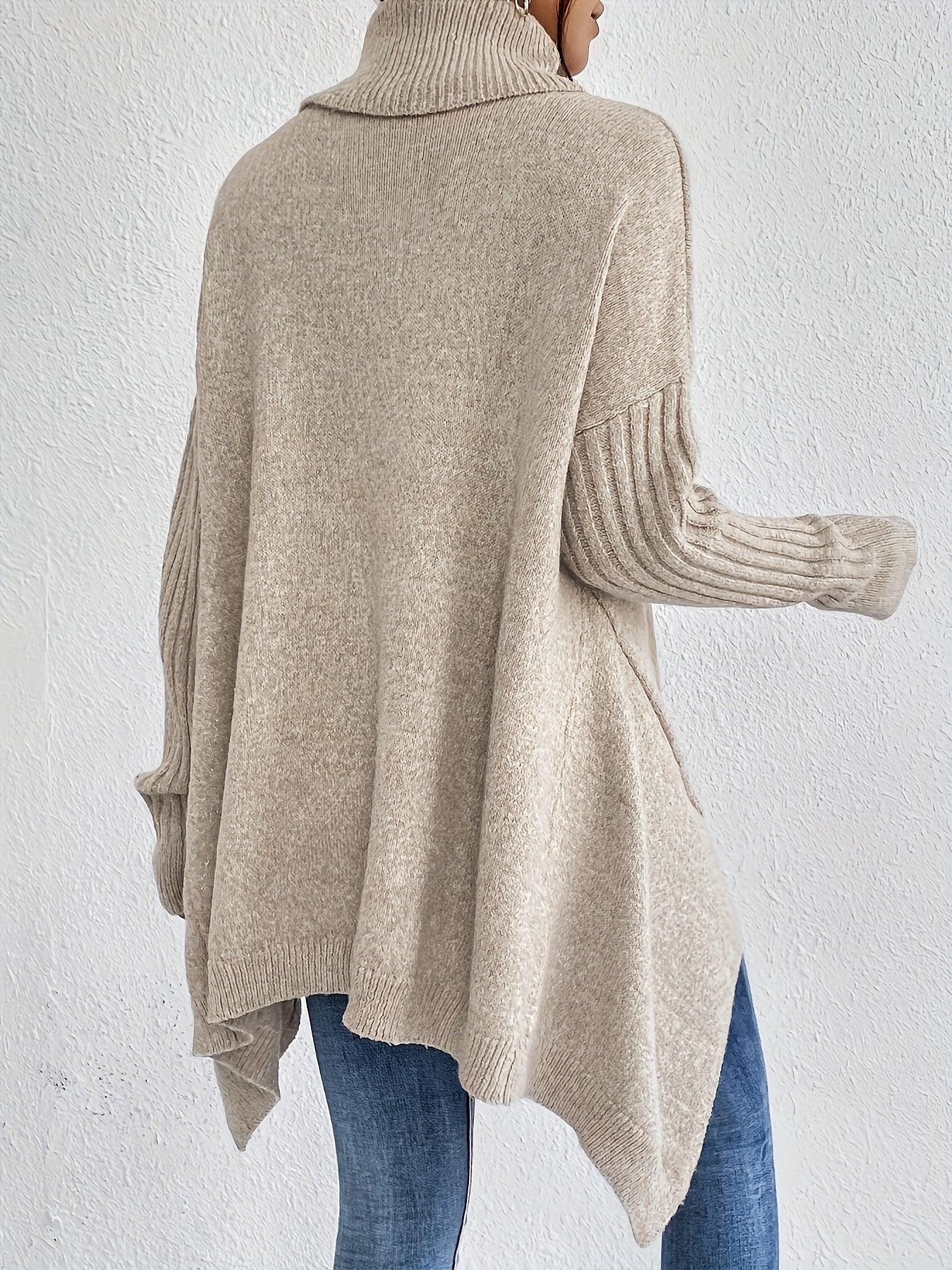 MILA | RELAXED KNIT TURTLENECK SWEATER