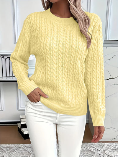 RILEY | CHIC CABLE-KNIT SWEATER