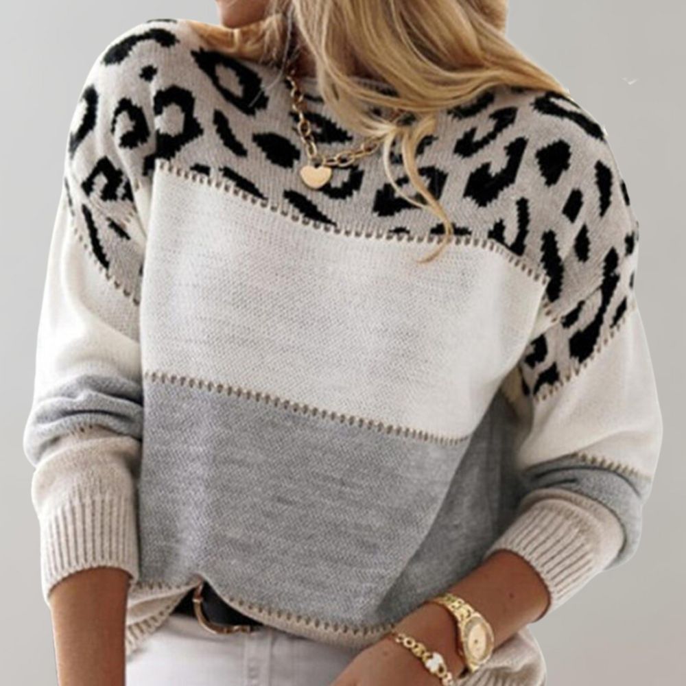 CLEO | CHIC LEOPARD JUMPER