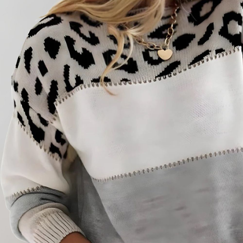 CLEO | CHIC LEOPARD JUMPER