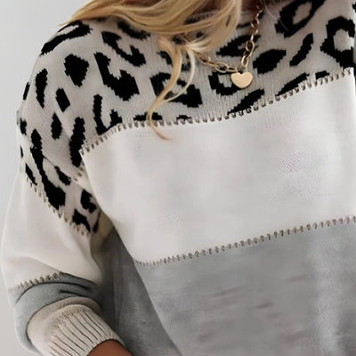 CLEO | CHIC LEOPARD JUMPER