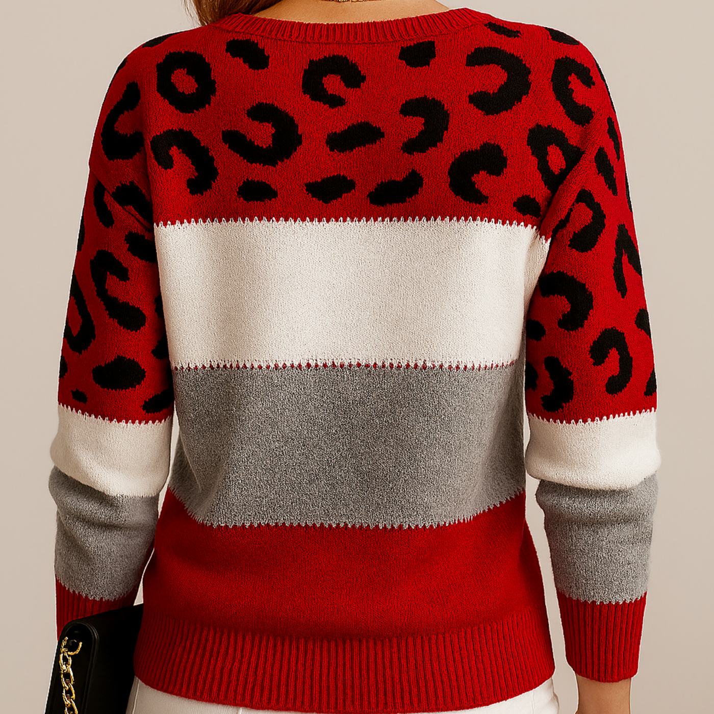 CLEO | CHIC LEOPARD JUMPER
