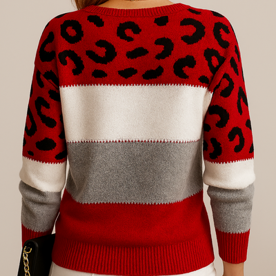 CLEO | CHIC LEOPARD JUMPER