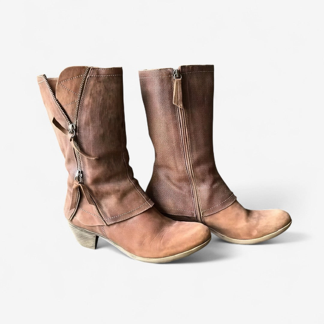 LOUISE | ELEGANT MID-CALF BOOTS