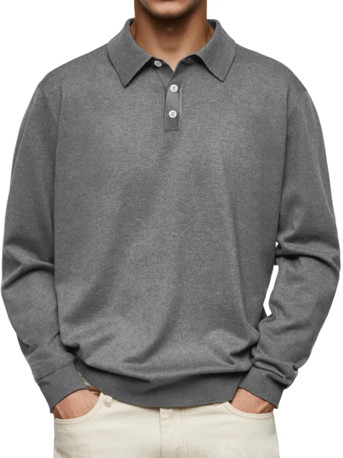 LUCA | CASUAL LONG SLEEVE POLO
