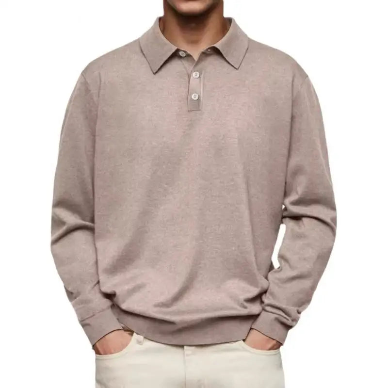 LUCA | CASUAL LONG SLEEVE POLO