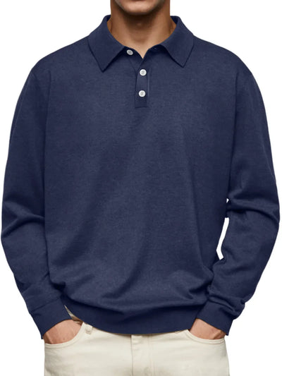 LUCA | CASUAL LONG SLEEVE POLO