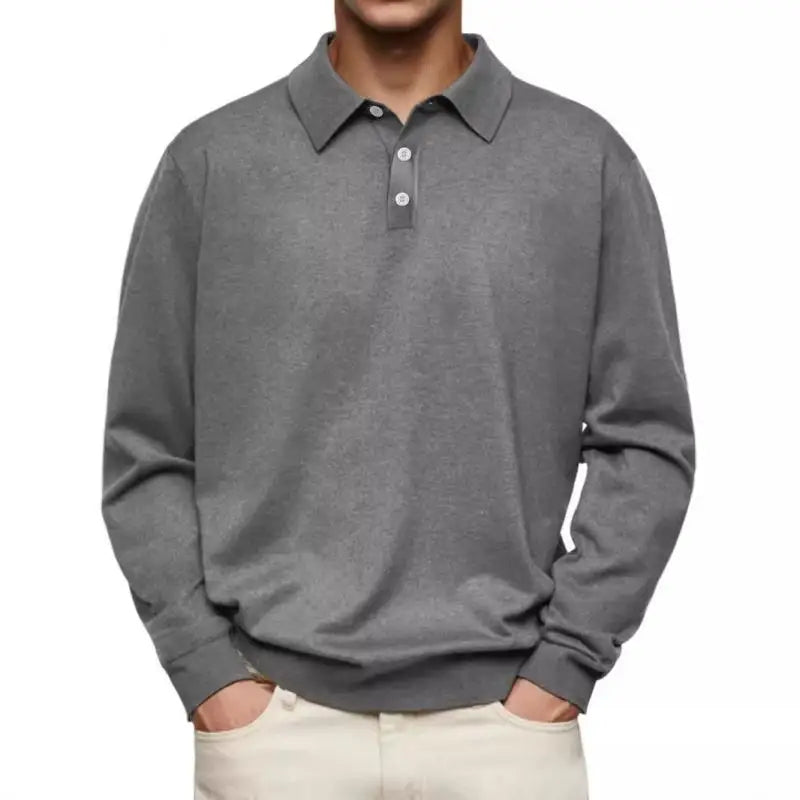 LUCA | CASUAL LONG SLEEVE POLO