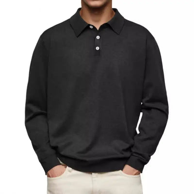 LUCA | CASUAL LONG SLEEVE POLO