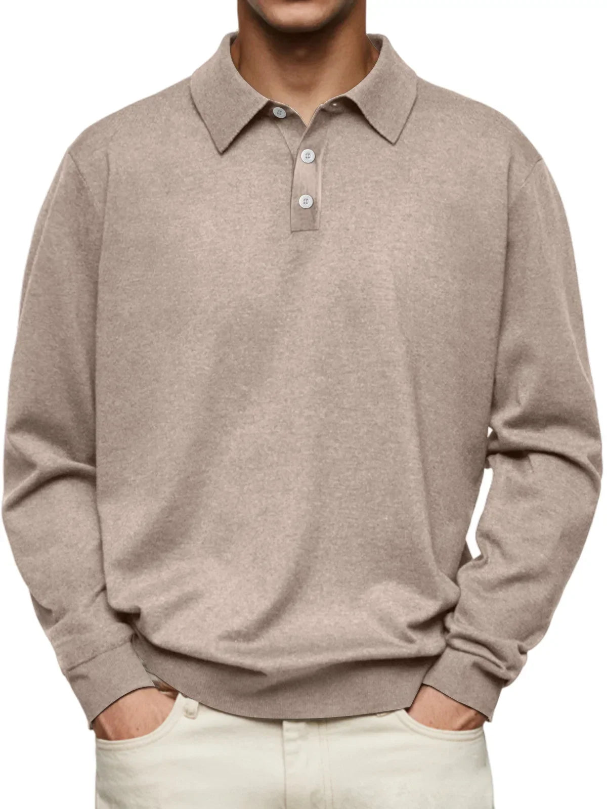 LUCA | CASUAL LONG SLEEVE POLO