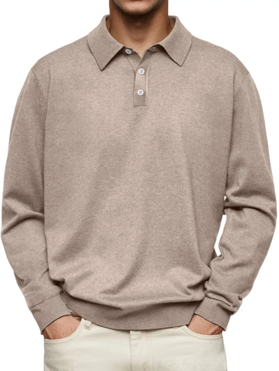 LUCA | CASUAL LONG SLEEVE POLO