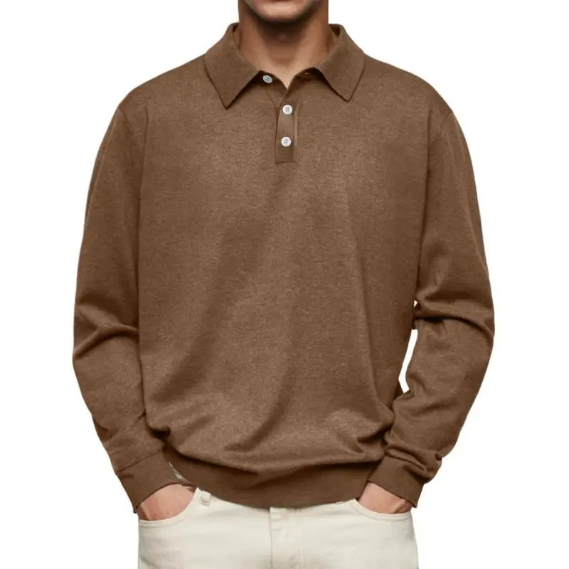 LUCA | CASUAL LONG SLEEVE POLO