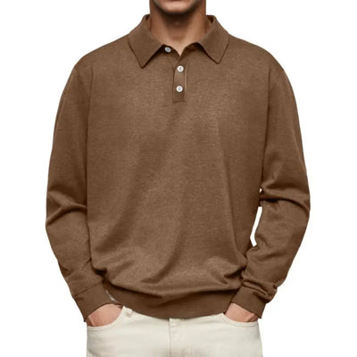 LUCA | CASUAL LONG SLEEVE POLO