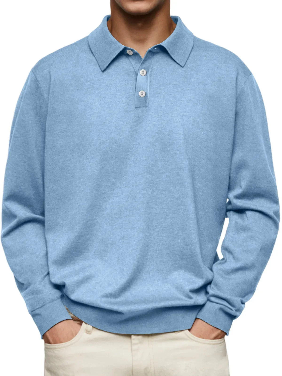 LUCA | CASUAL LONG SLEEVE POLO
