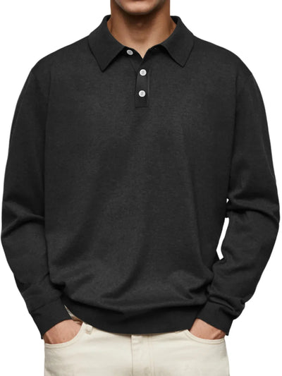 LUCA | CASUAL LONG SLEEVE POLO