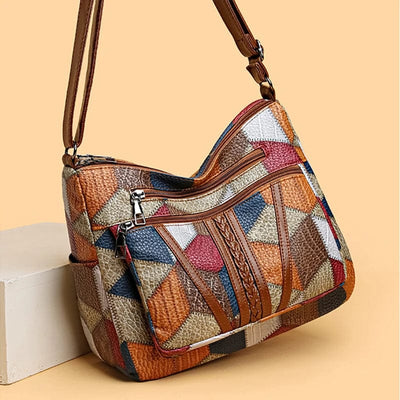 JESS™ | MOSAIC LEATHER HANDBAG