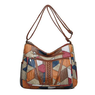 JESS™ | MOSAIC LEATHER HANDBAG