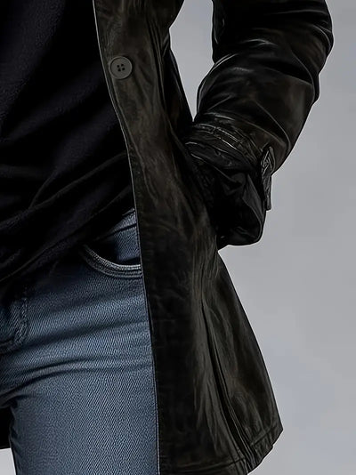 HALLE | LIGHTWEIGHT LEATHER JACKET