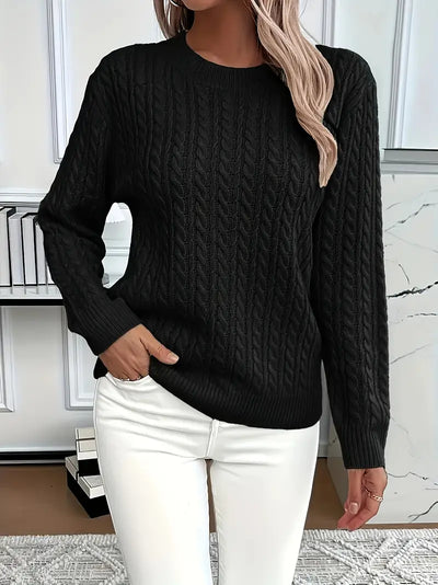 RILEY | CHIC CABLE-KNIT SWEATER